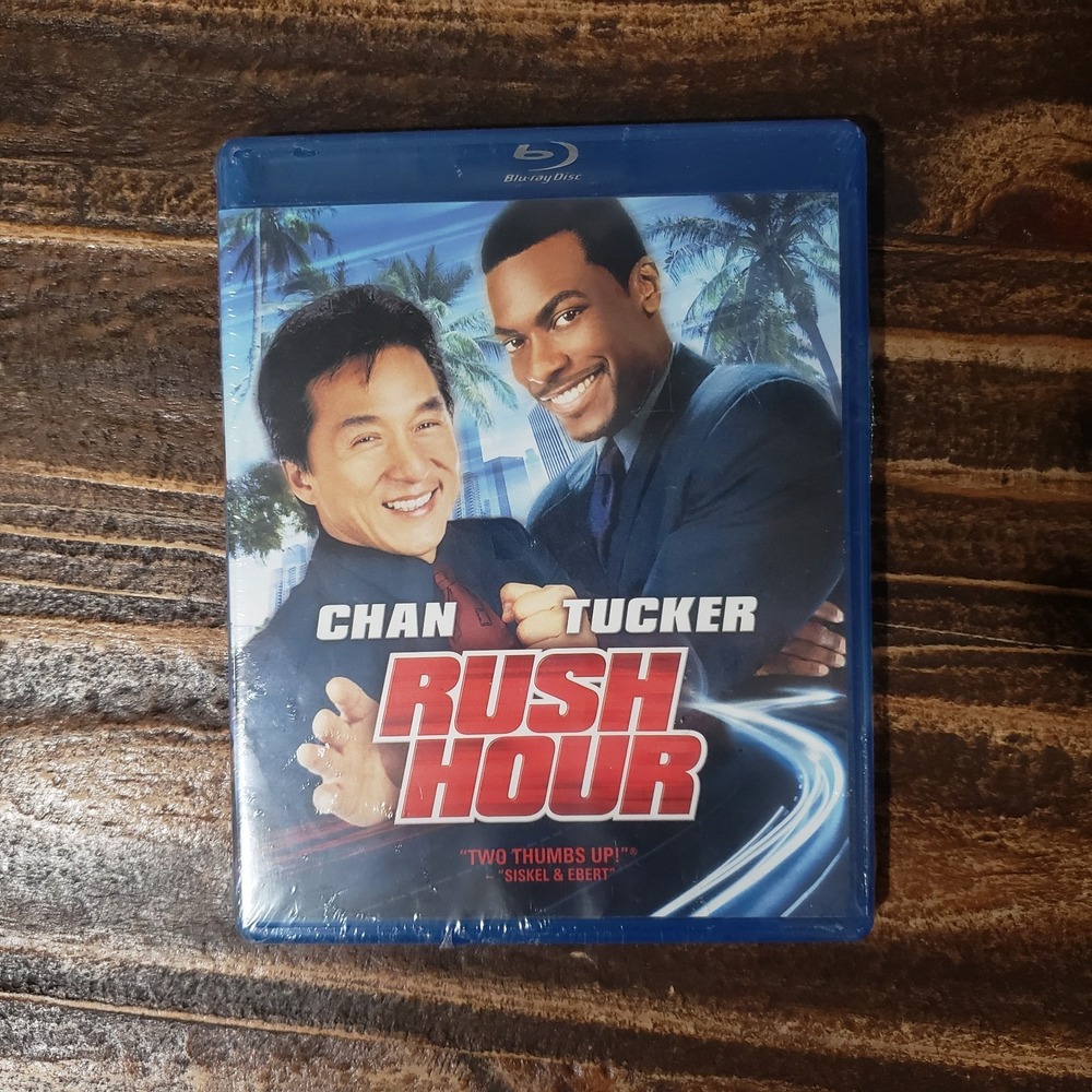Rush Hour Blu-ray Jackie Chan Chris Tucker New Action Comedy Movie